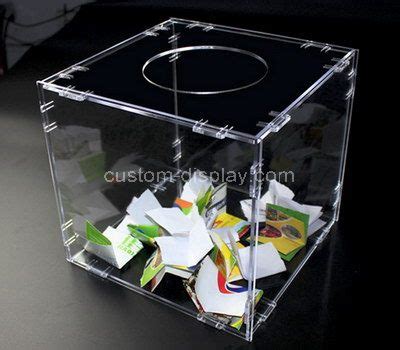 raffle ticket holder ideas|cheap raffle ticket containers.